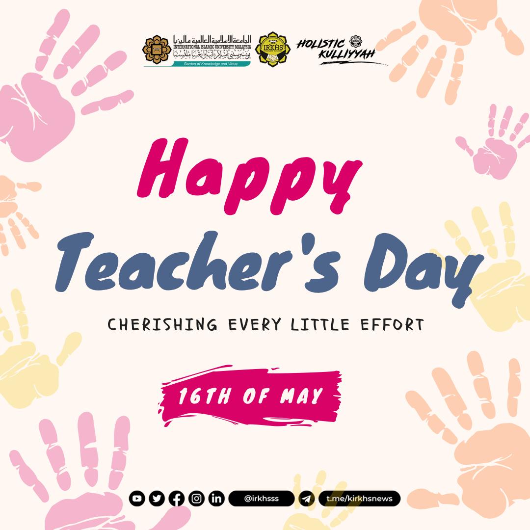 Happy teacher’s day